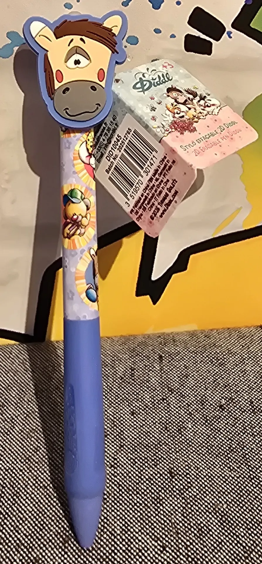 [DID10045 L] Stylo effaçable 2D Loupsily