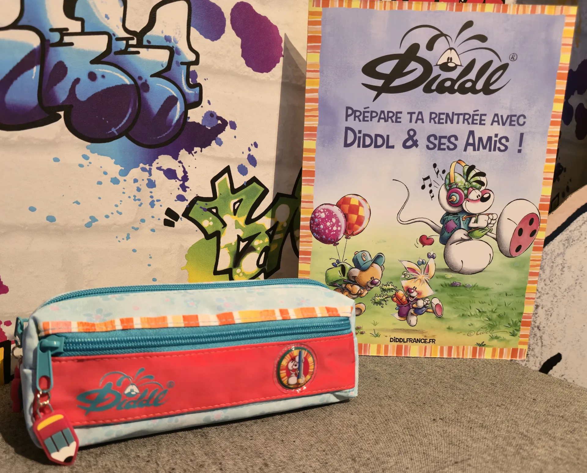 Trousse bleue Diddl