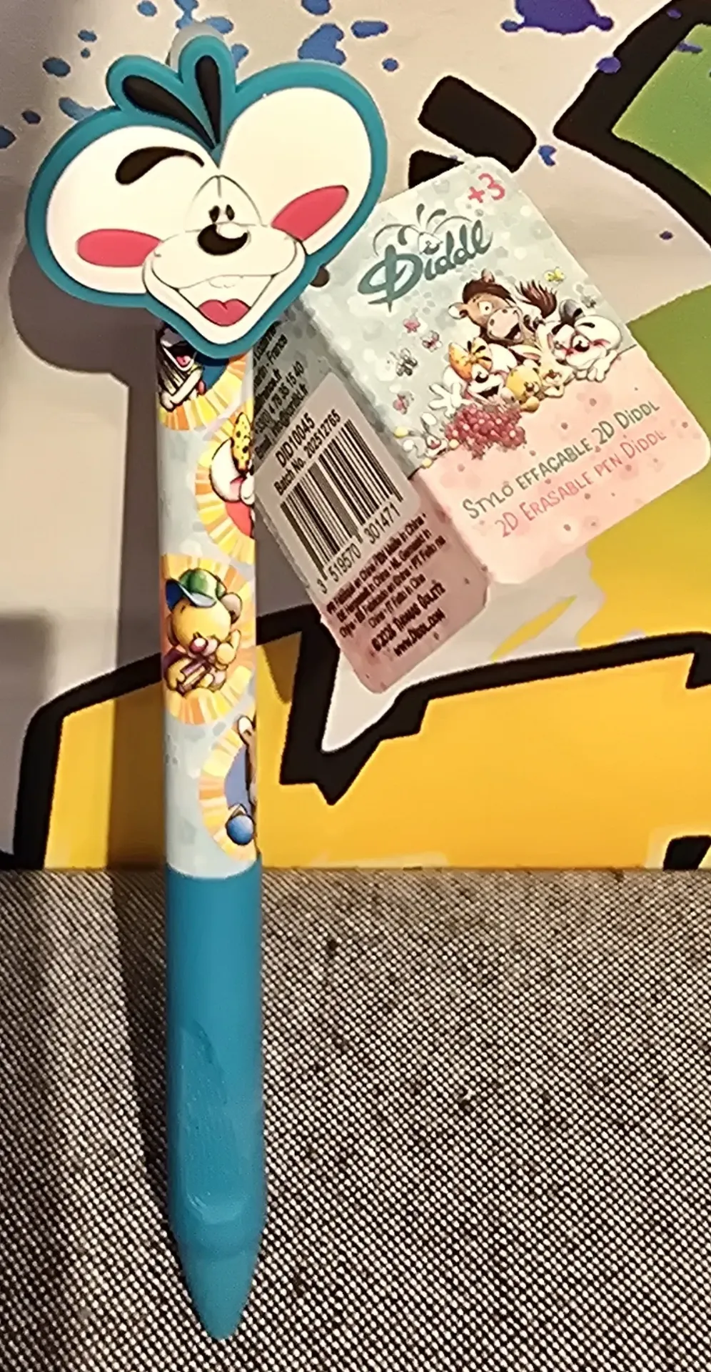 Stylo effaçable 2D Diddl