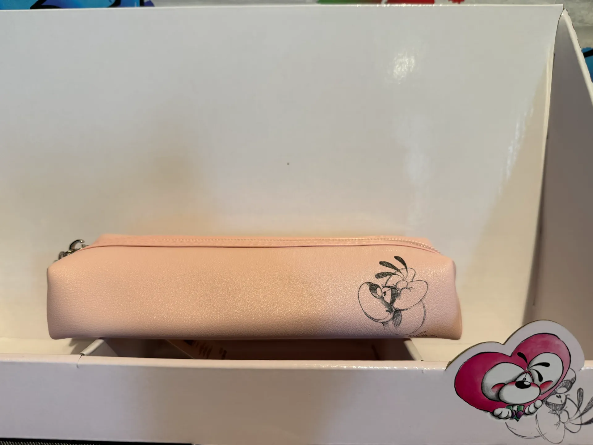 Trousse stylos Diddl  - Rose Rêverie